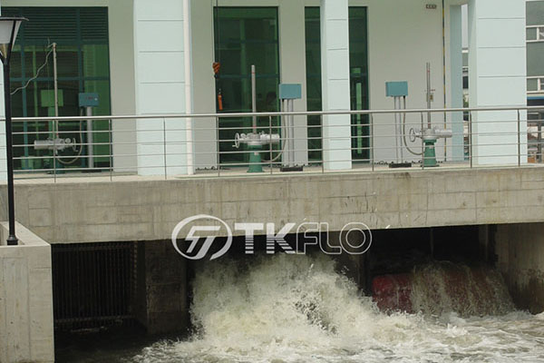 004 Аксиална потопяема помпа за контрол и отводняване на градски наводнения