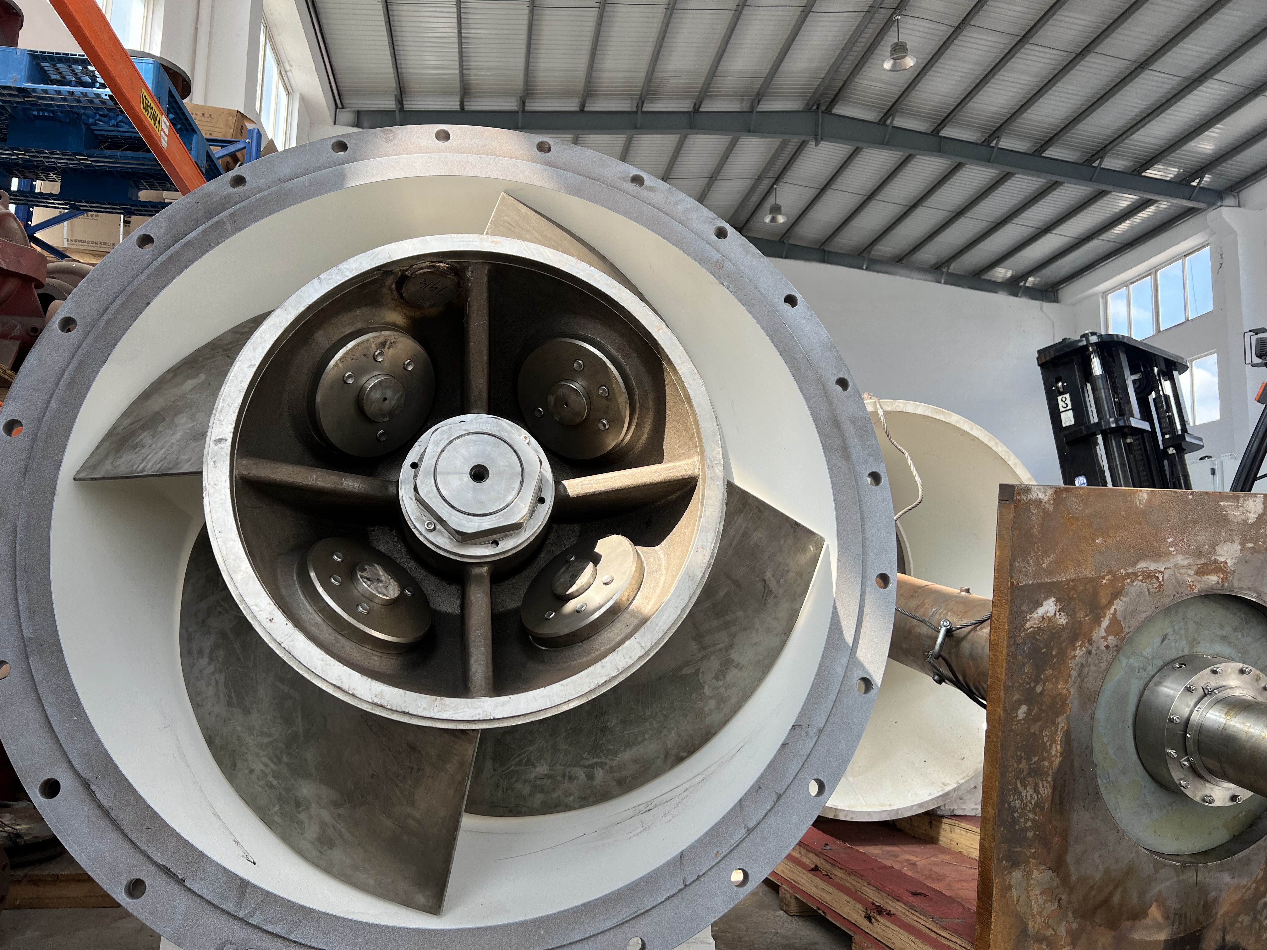 Floating Boat Pump Station