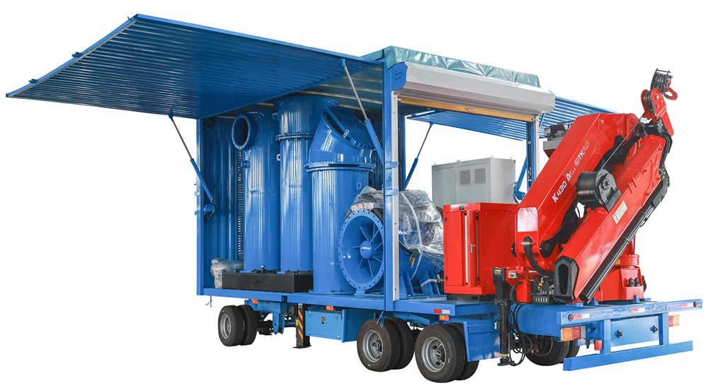 Integrated mobile diesel drainage Propeller Pump System2