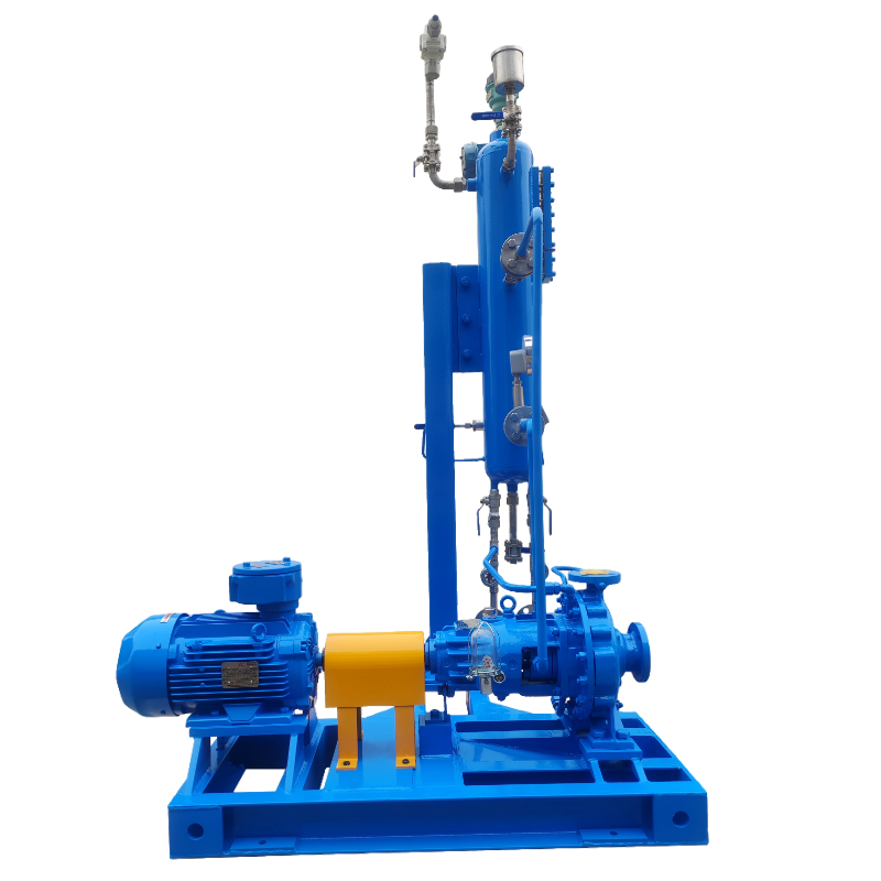 horizontal chemical process pump